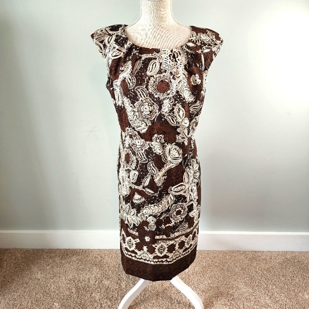 ADRIENNE VITTADINI WOMEN'S SLEEVELESS SHEATH DRESS SIZE 8